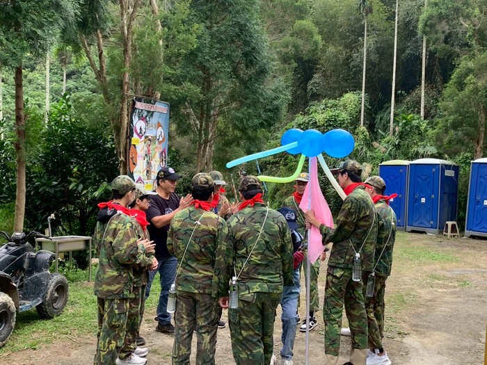 【軍訓室-全民國防】114年11月21日學生戶外安全宣導暨漆彈活動圖片
