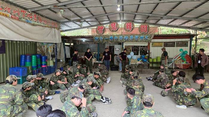 【軍訓室-全民國防】114年11月21日學生戶外安全宣導暨漆彈活動圖片