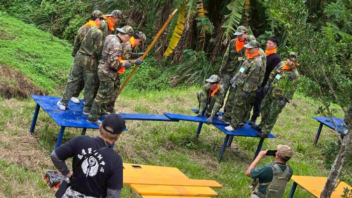 【軍訓室-全民國防】114年11月21日學生戶外安全宣導暨漆彈活動圖片