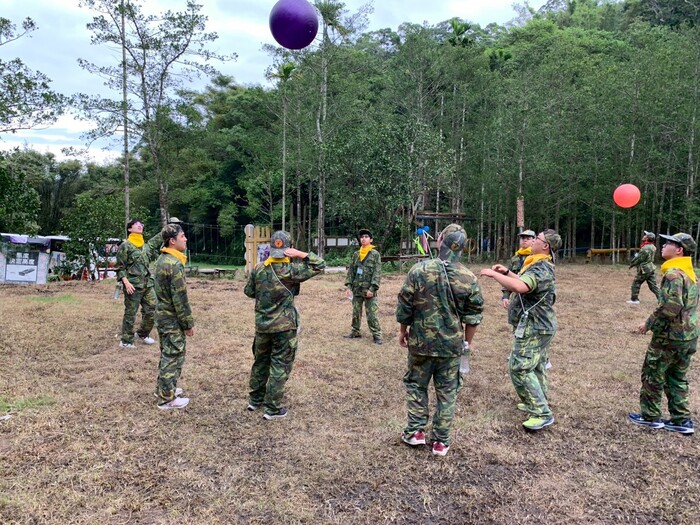 【軍訓室-全民國防】114年11月21日學生戶外安全宣導暨漆彈活動圖片